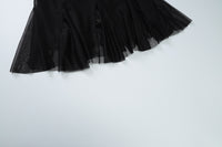 Halter Lace-Up Two-Piece Set