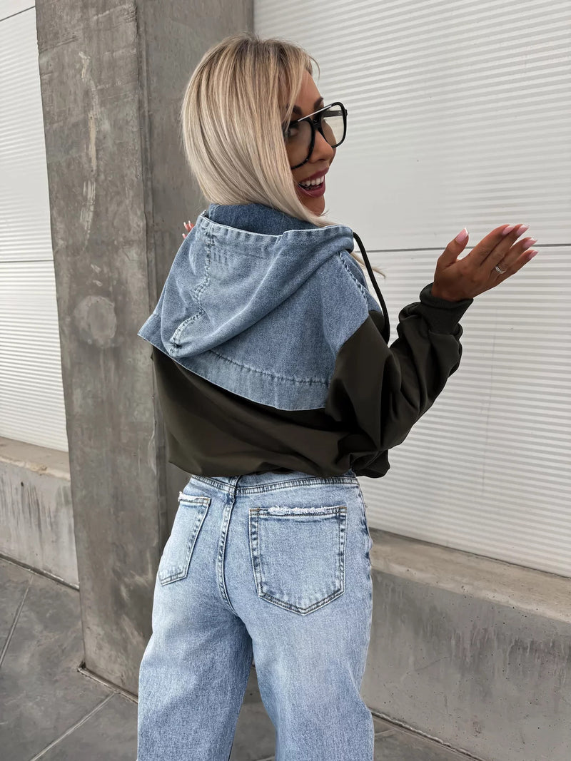 Loose Washed Denim Jacket