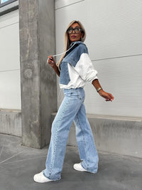 Loose Washed Denim Jacket