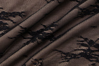 Elegant Lace Wrapped Chest Skirt Set