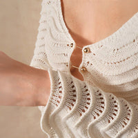 Solid Color Sexy Beach Dress