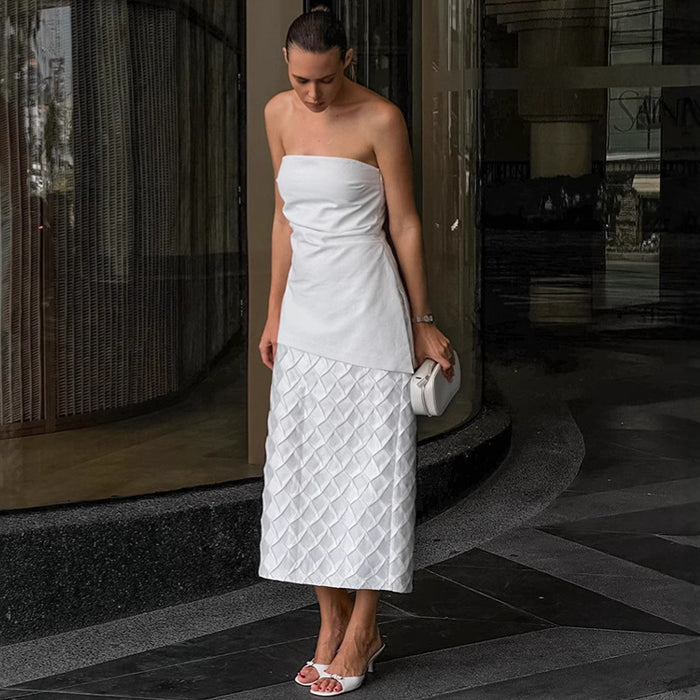 Slim-Fit Sleeveless Cotton Linen Top