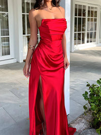 Women Summer Elegant Evening Solid Maxi Dress