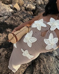Spring Summer Tube Top One-Step Dress