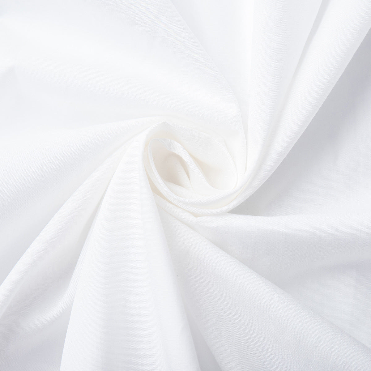 Cotton Puff Sleeve Long Dress