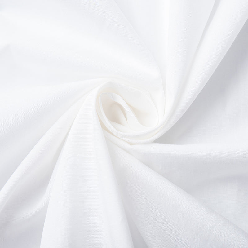 Cotton Puff Sleeve Long Dress