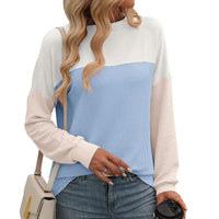 Color Block Loose Top