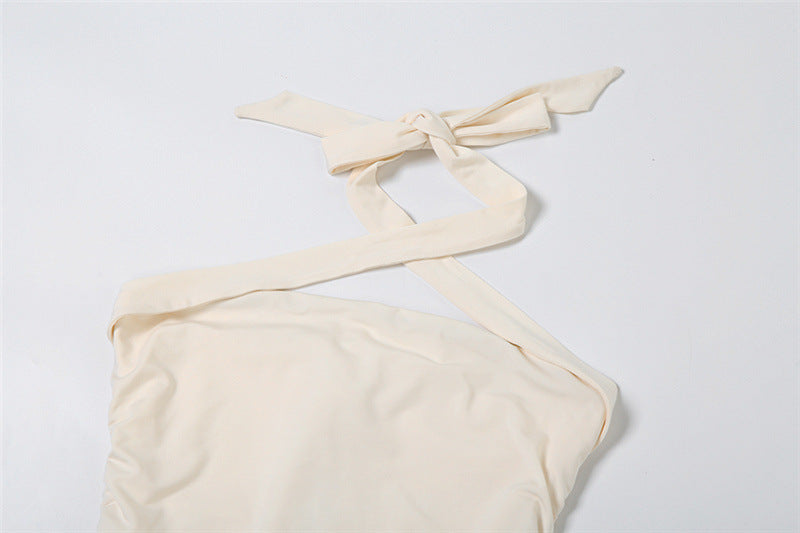 Waist-Slimming Sleeveless Mini Dress