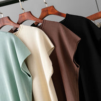 Ice Silk Sleeveless Top &amp; Wide Leg Pants Set