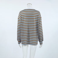 Cool Contrast Striped Top