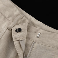 Cotton Linen Sleeveless Waistcoat & Shorts Set