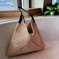 Ethnic Floral Woven Shoulder Bag