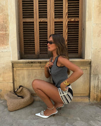 Floral V-Neck Sleeveless