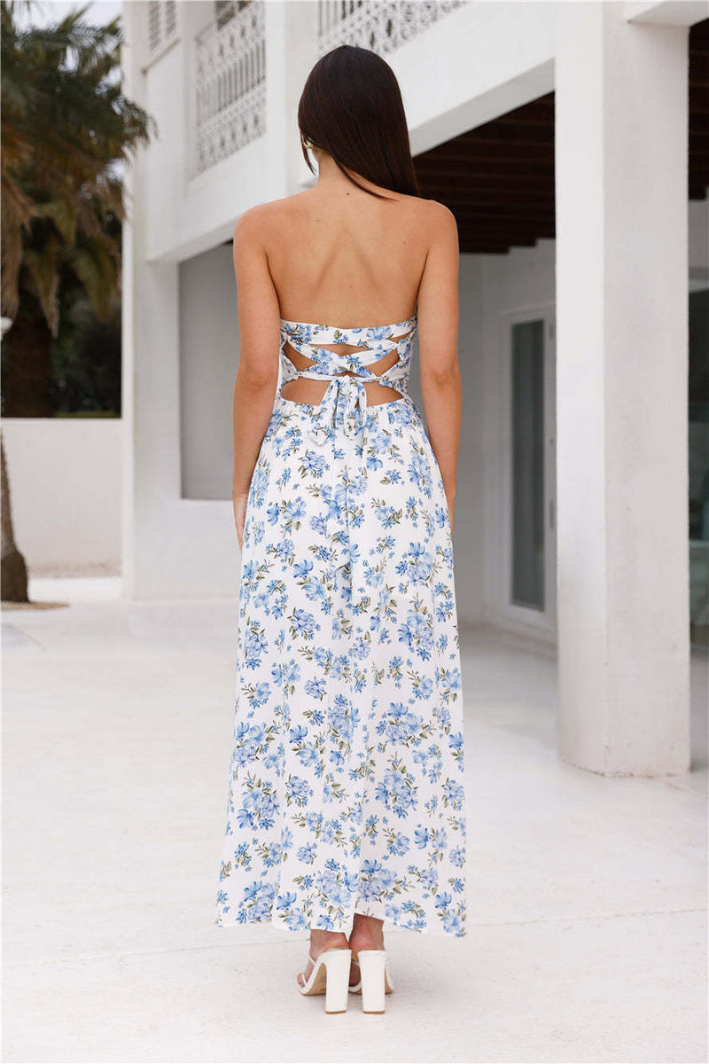 Stringy Slim Tube Top Dress