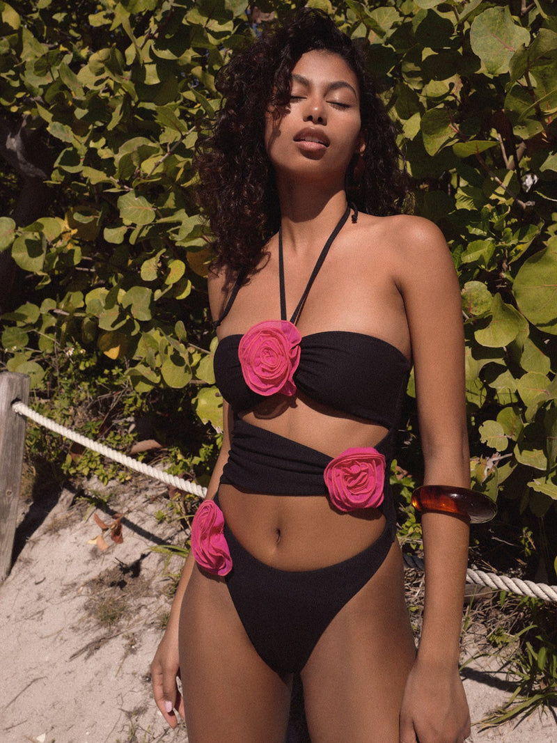 Floral One-Piece Swimsuit