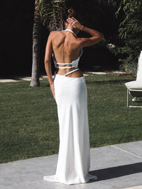 Solid Color Long Skirt