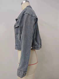 Spring Washed Short Cotton Jacket