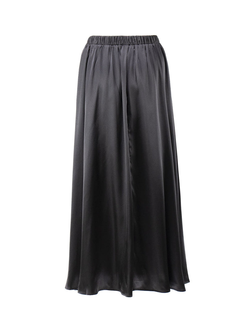 Elegant High Waist Long Skirt