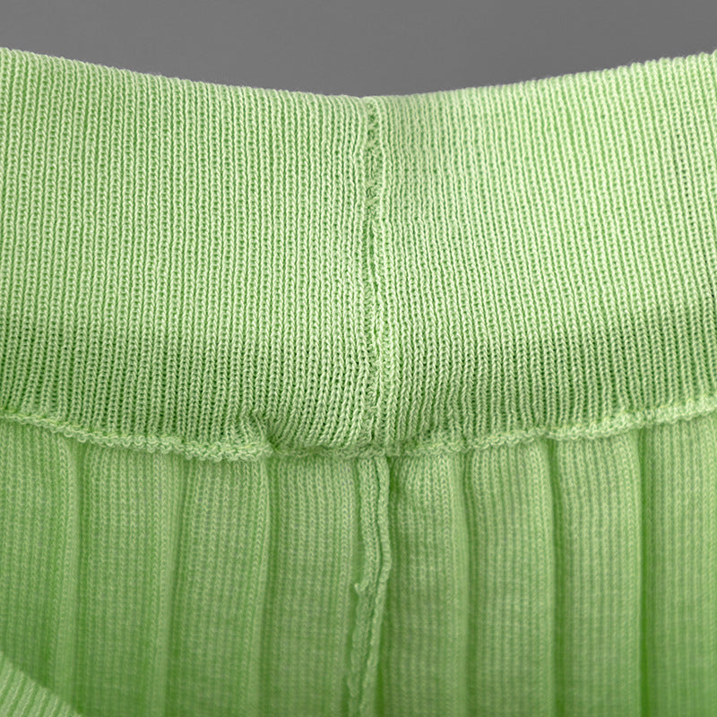 Plus-Size V-Neck Pullover &amp; Pleated Pants Set