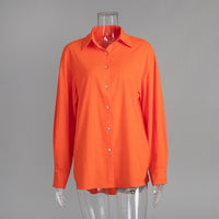 Casual Loose-Fit Button Shirt