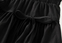 High-Waisted Ruffle Hem Mini Skirt