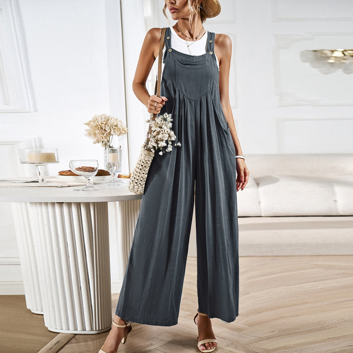 Loose Wide Leg Jumpsuit