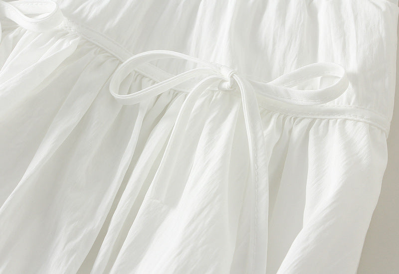High-Waisted Ruffle Hem Mini Skirt