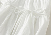 High-Waisted Ruffle Hem Mini Skirt