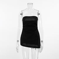 Slim-Fit Sleeveless Cotton Linen Top