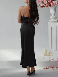 Solid Backless Bodycon Mini Dress