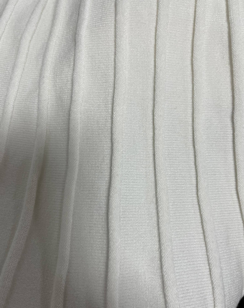 Cardigan and Pleated Skirt Set
