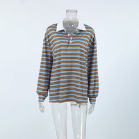 Cool Contrast Striped Top
