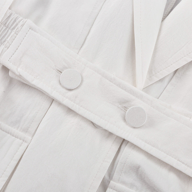 Summer Sleeveless Workwear Chic Shirt