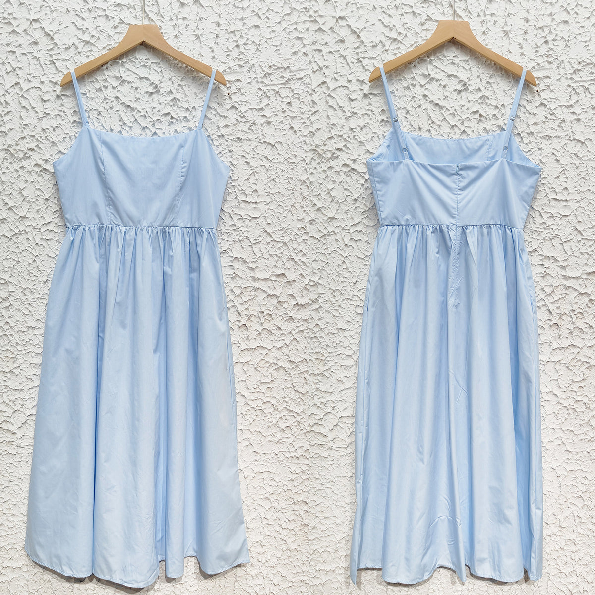 Backless Spaghetti Strap Swing Dress