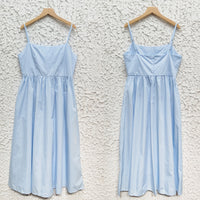 Backless Spaghetti Strap Swing Dress