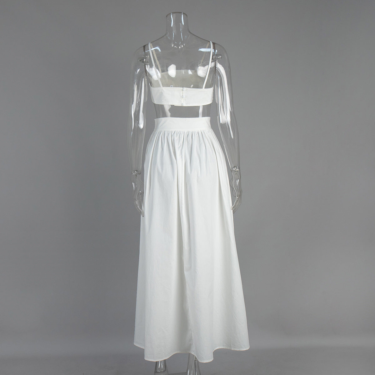 Cotton Suspender Lounge Dress