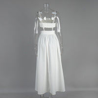Cotton Suspender Lounge Dress
