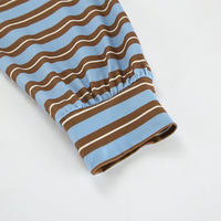 Cool Contrast Striped Top