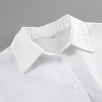 Polo Collar Shirt Dress