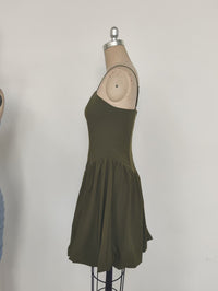 Tight Boning Corset Bubble Mini Dress Summer Pleated Slim Fit Suspenders Puff Dress