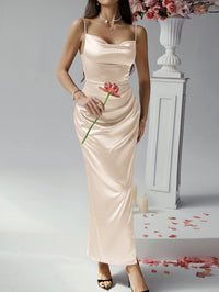 Solid Backless Bodycon Mini Dress