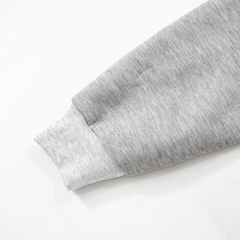 Cropped Hooded Cardigan Jacket