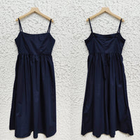 Backless Spaghetti Strap Swing Dress