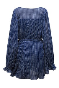 Autumn Lace-Up Waist V-Neck Jumpsuit