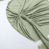 Elegant Mesh Ribbon Slim Dress