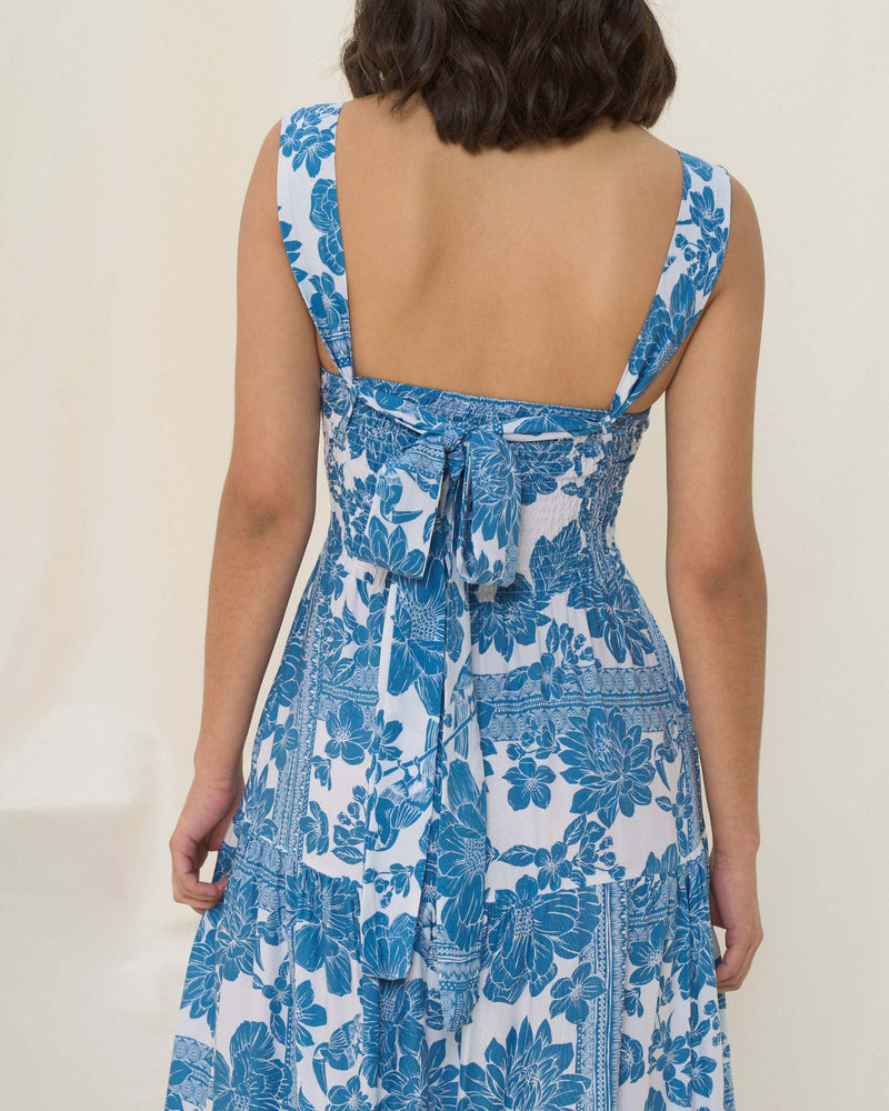 Summer Bohemian Vacation Beach Dress Loose Strap Dress