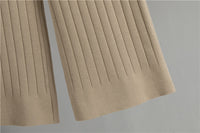 Slim Fit Knit 3-Piece Set