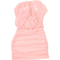Cross Lace-Up Bodycon Dress