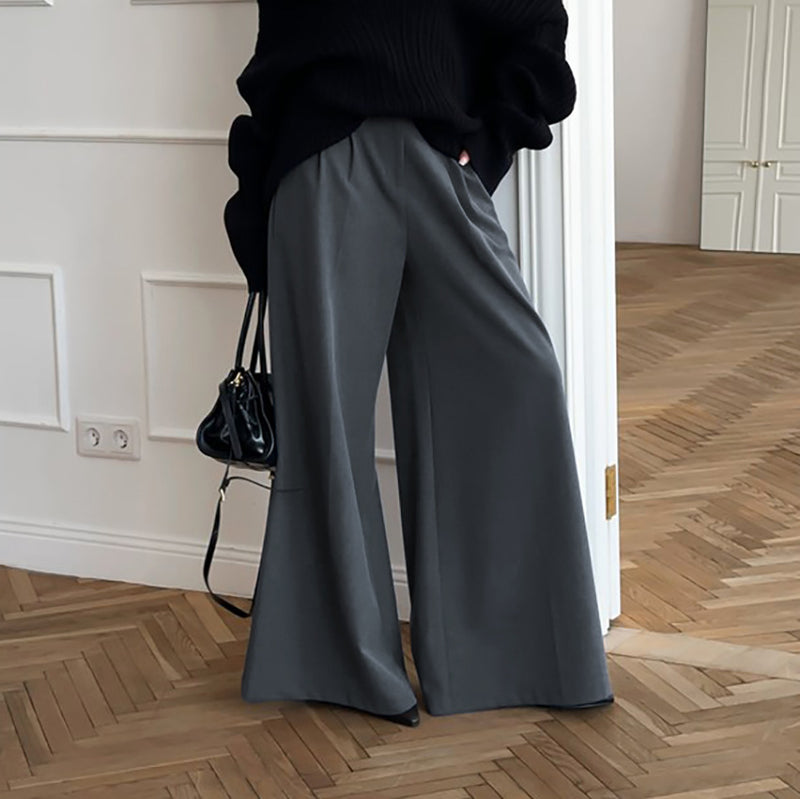 High-Waisted Elegant & Timeless Wide-Leg Pants