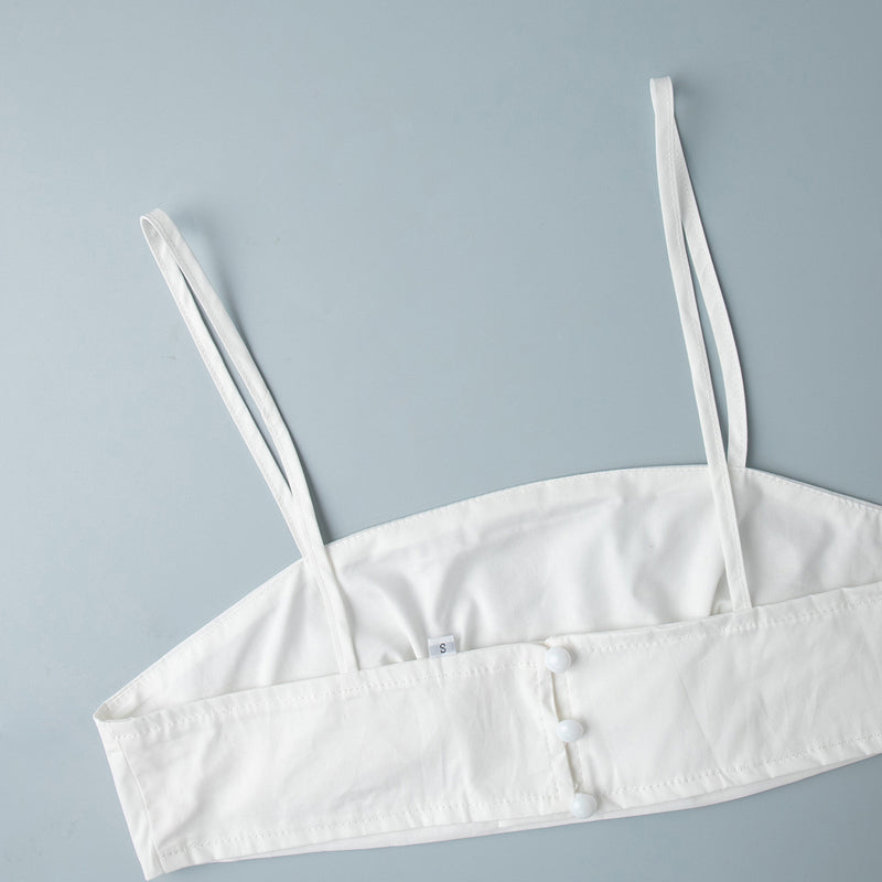 Cotton Suspender Lounge Dress